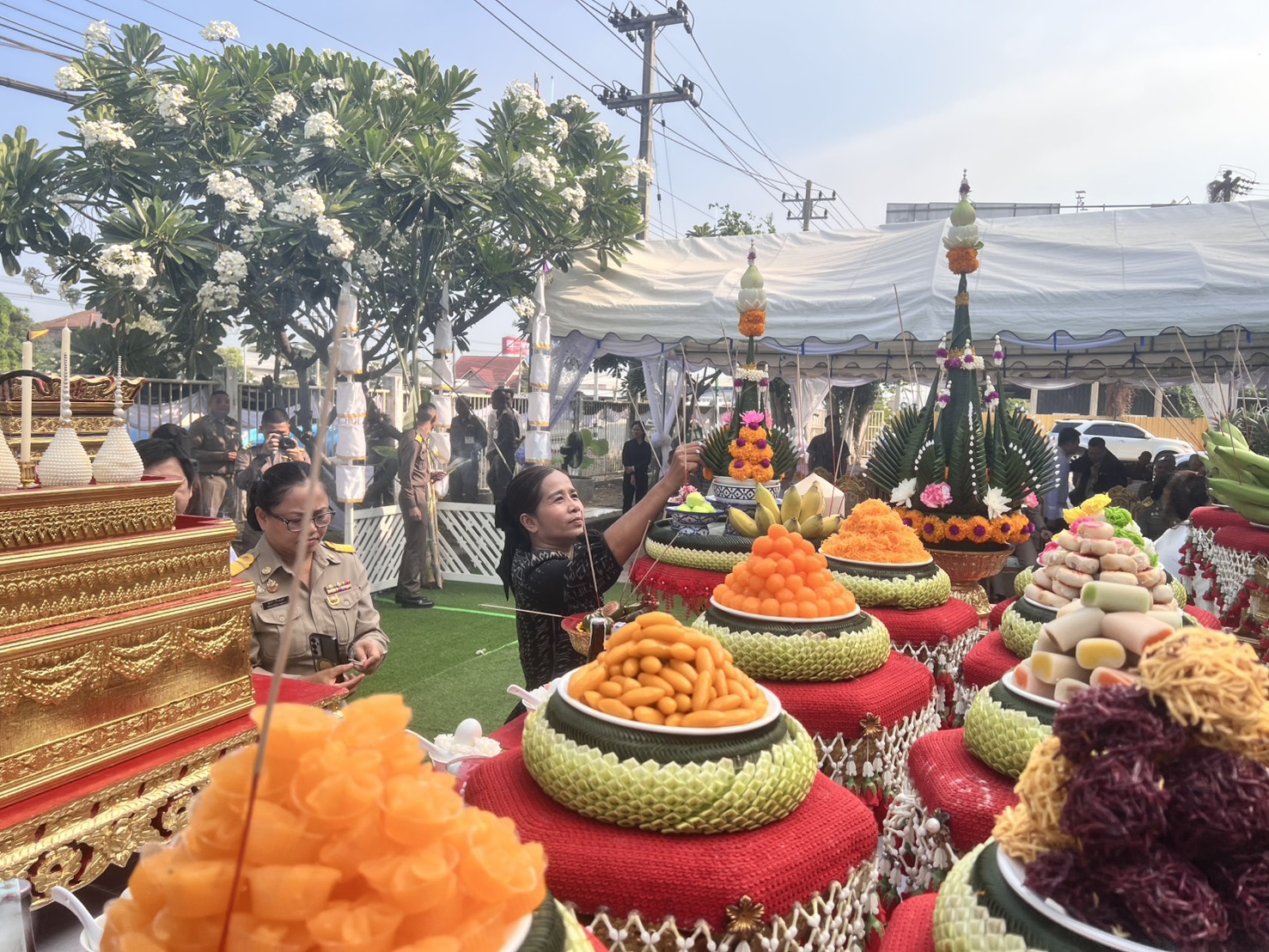 title - ปฏิรูปที่ดินจังหวัดเพชรบุรี ร่วมพิธีสักการะสิ่งศักดิ์สิทธิ์ในการจัดภารกิจพิธีการศพได้ที่รับพระราชทาน ประจำปีงบประมาณ พ.ศ. 2569